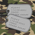 Happy Tree Friends - Flippy Military Dog Tags